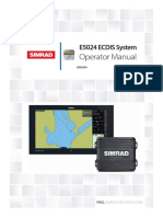 Operator Manual: E5024 ECDIS System