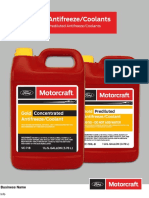 Motorcraft Antifreeze Coolants