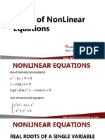 TOPIC 3 - Roots of Non-Linear Equations