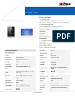 DHI-KTW01: IP Villa Wi-Fi Door Station & Wi-Fi Indoor Monitor