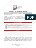 Chapter 1 Concept of Language