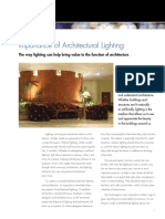 The Importance of Architectural Lighting White Paper Rev