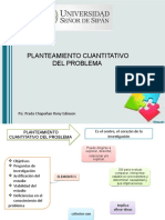 Planteamiento Cuantitativo Del Problema