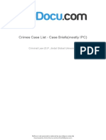 Crimes Case List Case Briefsmostly Ipc