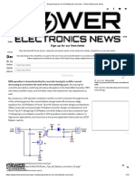 Design Features of A DCM Flyback Converter - Power Electronics News