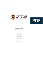 WEKA Manual For Version 3-7-7