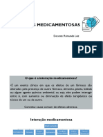 Interações Medicamentosas