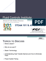 Fluid Controls Institute: Steam 101 & Applications