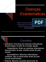 Doenças Exantemáticas