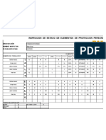 Formato de Levantamiento - Inspeccion EPP