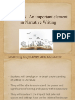 Teaching Setting in Narrative Writing