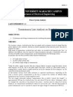 Lab 03 Transmission Line Analysis On Simulink 14032021 102443am