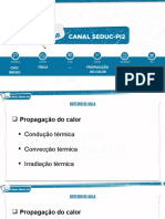 Exercícios de Propagação de Calor