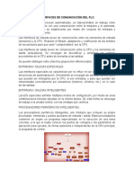 Interfaces de Comunicación Del PLC