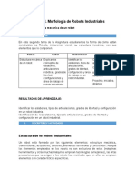 Tema 1.2 Estructura Mecánica de Un Robot