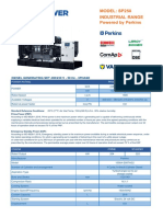 SP250 50HZ Perkins Generator STAMFORD