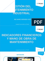 Sesión 13 - Indicadores de Gestión Mantenimiento