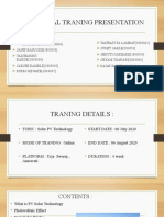 Industrial Traning Presentation-1