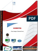 Samsung: Water Sample of Tadawul Tower