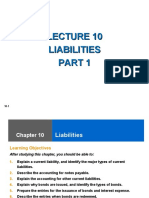 Lecture 10 - Liabilities