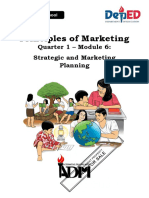 Principles of Marketing: Quarter 1 - Module 6: Strategic and Marketing Planning