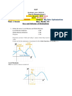 Subject Code: 18CS3064: Time: 2 Hours Max. Marks: 50 Key and Scheme of Evaluation