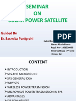 Seminar ON Solar Power Satellite: Guided by Er. Sasmita Panigrahi