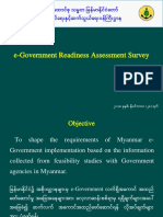 E-Government Readiness Assessment Survey