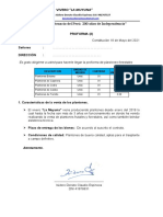 Cotizaciones de Plantas 2