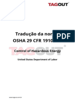 Tradução Da Norma Osha29 CFR 1910.147 - Tagout