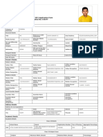 B.E / B.Tech 2021 Application Form Application No: 213277: Personal Details