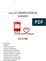 Blood Transfusion in Surgery