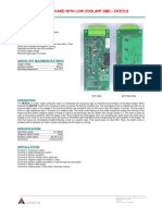 Diesel Key Start Board With Low Coolant SMD - DKSTLS: Features