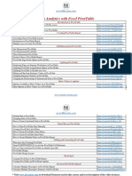 20 Data Analytics Using Excel PivotTable