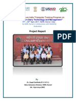 Project Report: Feed The Future India Triangular Training Program On