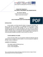 CFLM2 - Module 3