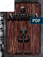 Crônicas de Artusia - Regras Fastplay