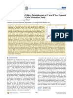 Water Adsorption Ion On Mica Surface