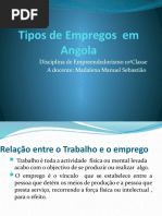 Tipos de Emprego N 2