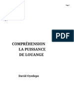 Comprendre Le Pouvoir de La Louange