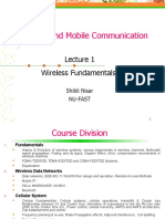 Wireless and Mobile Communication