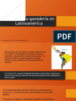 Origen de La Ganadería en Latinoamérica