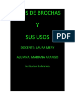 Tipos de Brochas