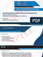 Environmental Chemistry and Microbiology: Nptel