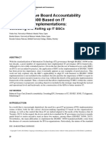 How To Improve Board Accountability in ISOIEC 38500 Based On IT Governance Implementations Cascading and Rolling Up IT BSCs