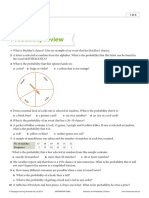 Probability Review: Worksheet