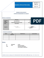 Procédure Domaine - Application - SMQ Exemple