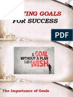 Lesson 3.2 Setting Goals For Success