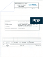 Prc-Wrk-Jar-Qaqc - 19 R0 Inspection Dan Test Plan For Bulk Material