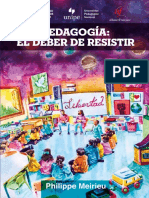 PhilippeMeirieu - Pedagogia El Deber de Resistir